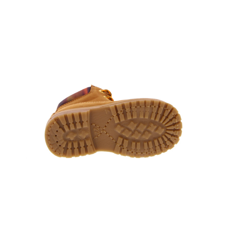 Rondinella chaussures à lacets cognac 5