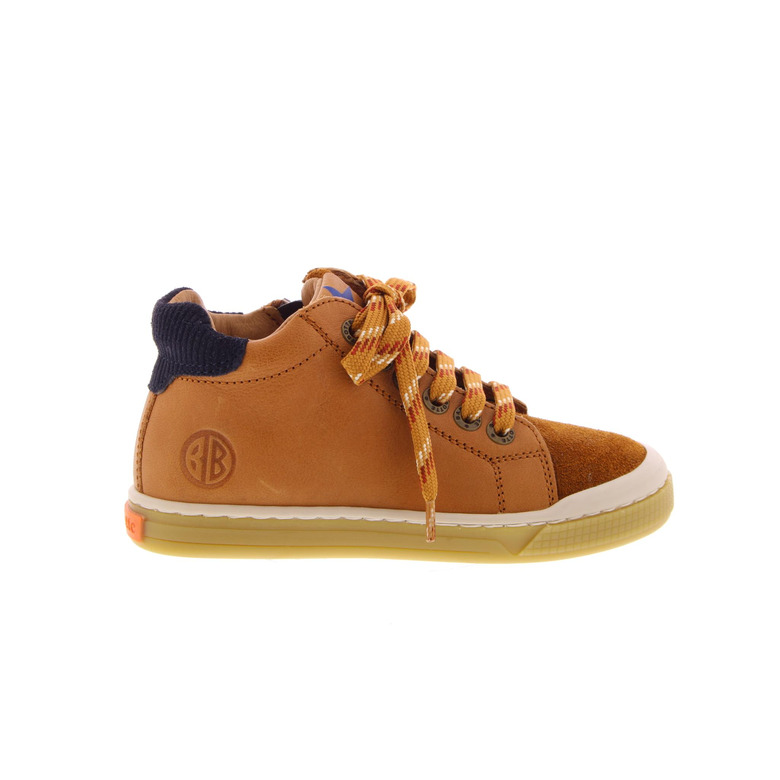 Babybotte chaussures à lacets cognac