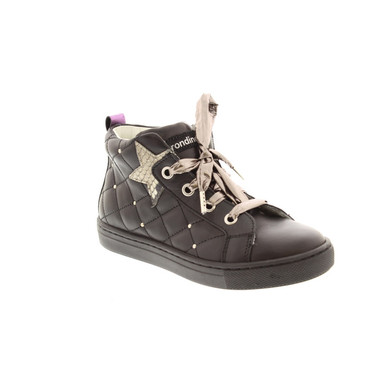 Rondinella chaussures hautes noir 2