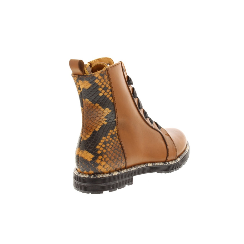 Rondinella chaussures hautes cognac 4