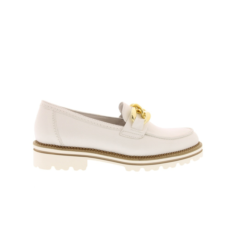 Gabor moccasins white 1