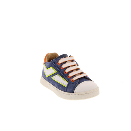 Franco Romagnoli chaussures à lacets bleu