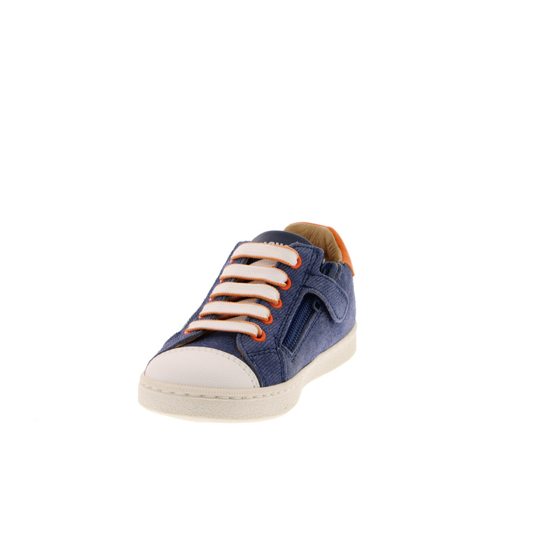 Franco Romagnoli chaussures à lacets bleu 3