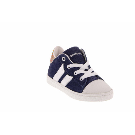 Rondinella chaussures à lacets bleu