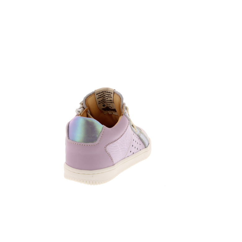 Ocra chaussures à lacets violet 4