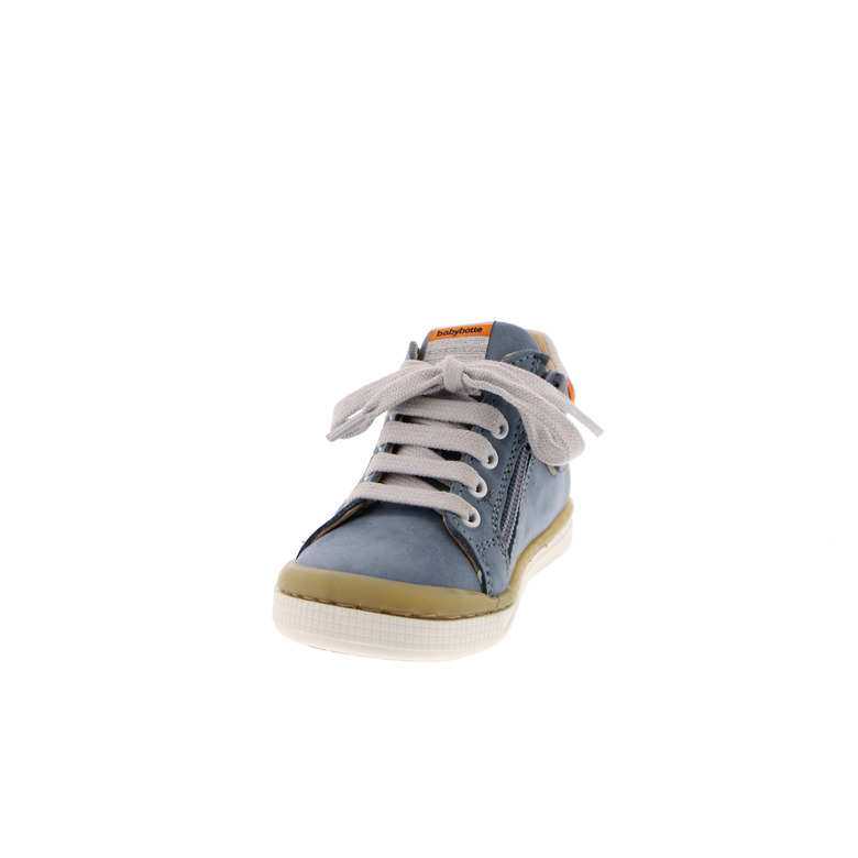 Babybotte chaussures à lacets bleu 3