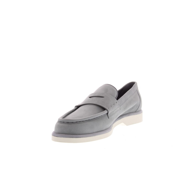 Santoni moccasins bleu 3
