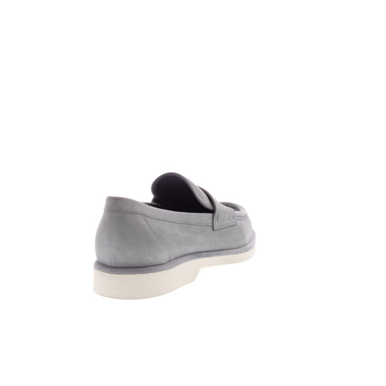 Santoni moccasins bleu 4