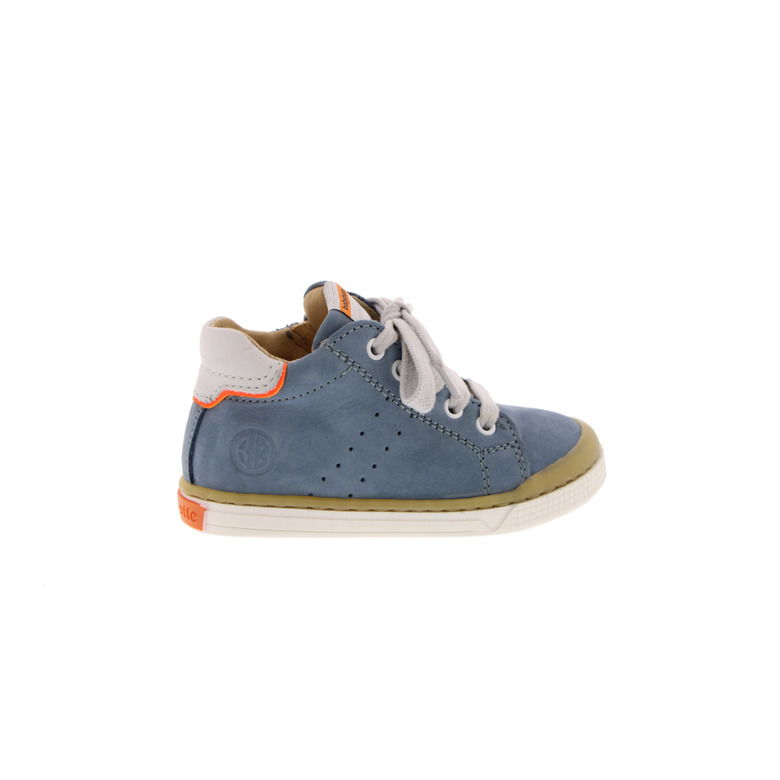Babybotte chaussures à lacets bleu