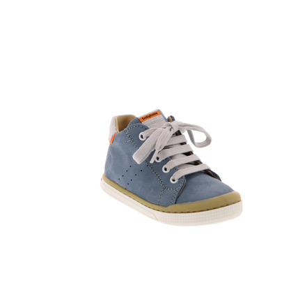 Babybotte chaussures à lacets bleu