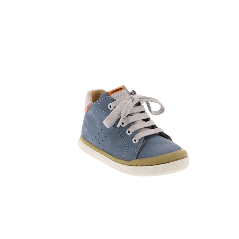 Babybotte chaussures à lacets bleu 2