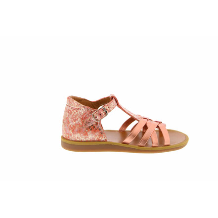 Pom D'api sandales corail