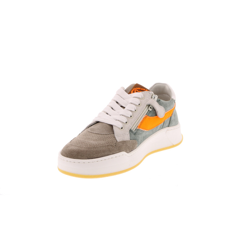 Stones And Bones chaussures basses bleu petrole 3