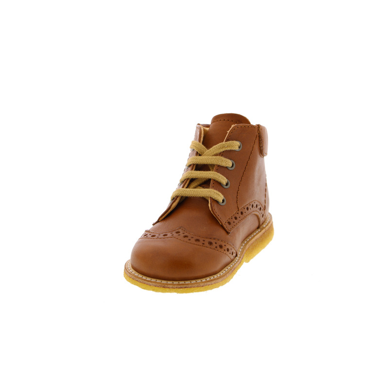 Angulus lace shoes cognac 3
