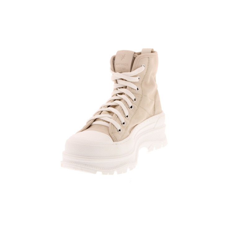 Another Trend chaussures à lacets ecru 3