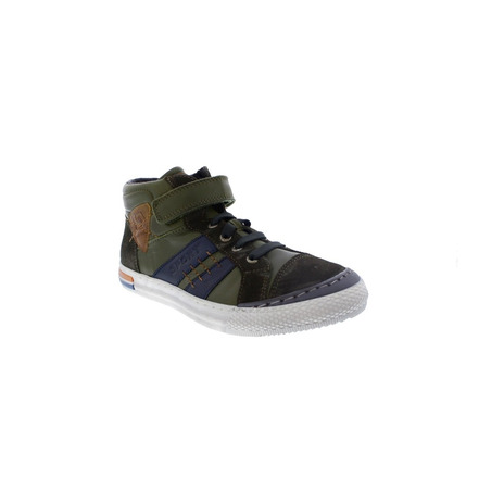 Little David chaussures hautes vert kaki