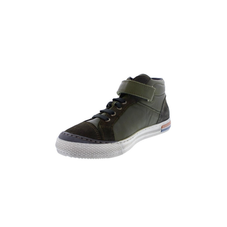 Little David chaussures hautes vert kaki 3