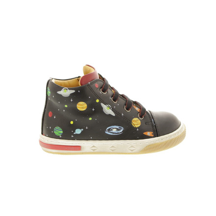 Zecchino D'oro Jongens chaussures à lacets noir