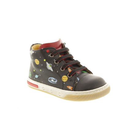 Zecchino D'oro Jongens chaussures à lacets noir