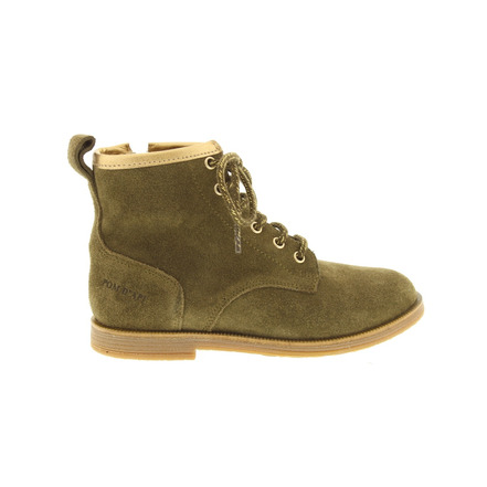 Pom D'api chaussures hautes vert kaki