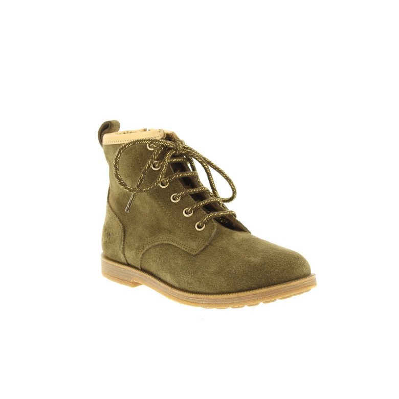 Pom D'api chaussures hautes vert kaki 2