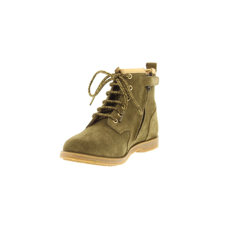 Pom D'api chaussures hautes vert kaki 3