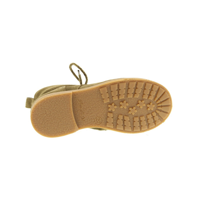 Pom D'api chaussures hautes vert kaki 4