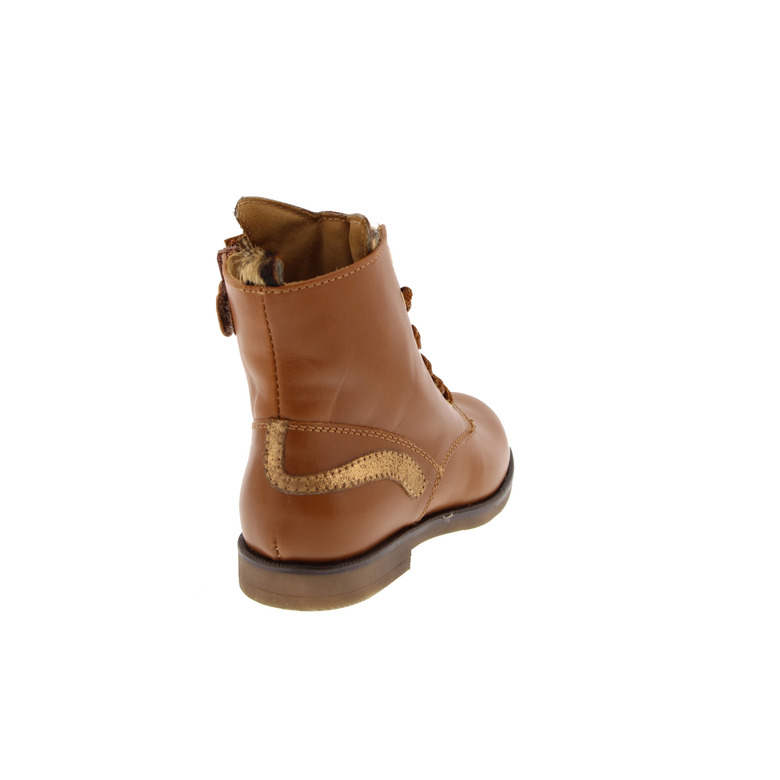 Stones And Bones chaussures hautes cognac 4