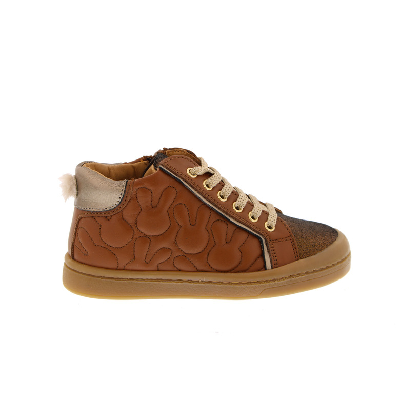 Babybotte chaussures à lacets brun
