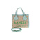 Lancel handtas blauw 3