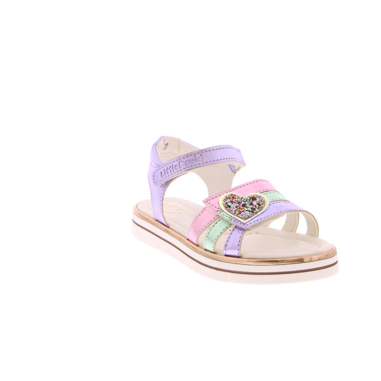 Little David sandals violet 2