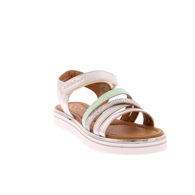 Little David sandals silver 2