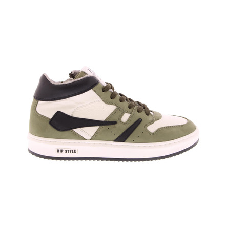 Hip high shoes green