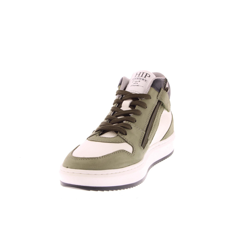Hip high shoes green 3