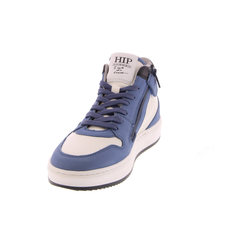 Hip high shoes blue 3