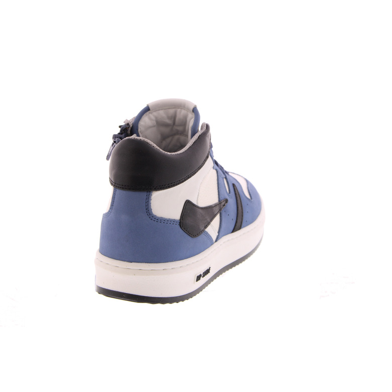 Hip high shoes blue 4