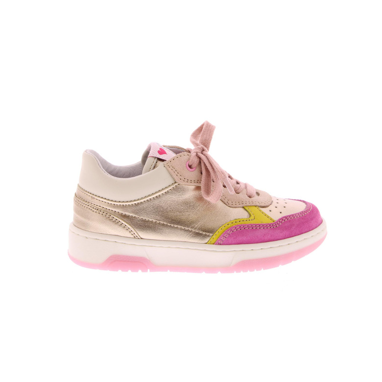 Fr lace shoes gold