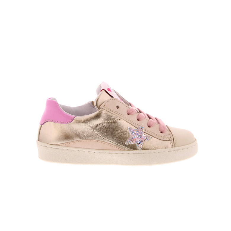 Fr low shoes gold