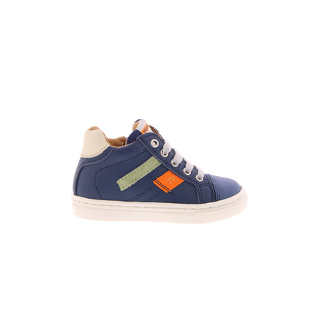 Babybotte chaussures à lacets bleu
