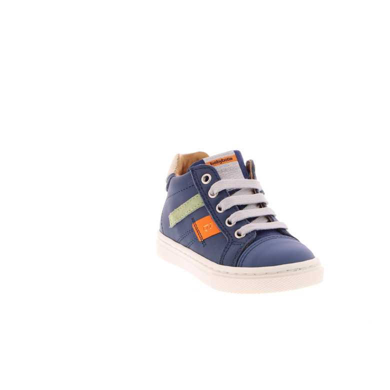 Babybotte veterschoenen blauw 2