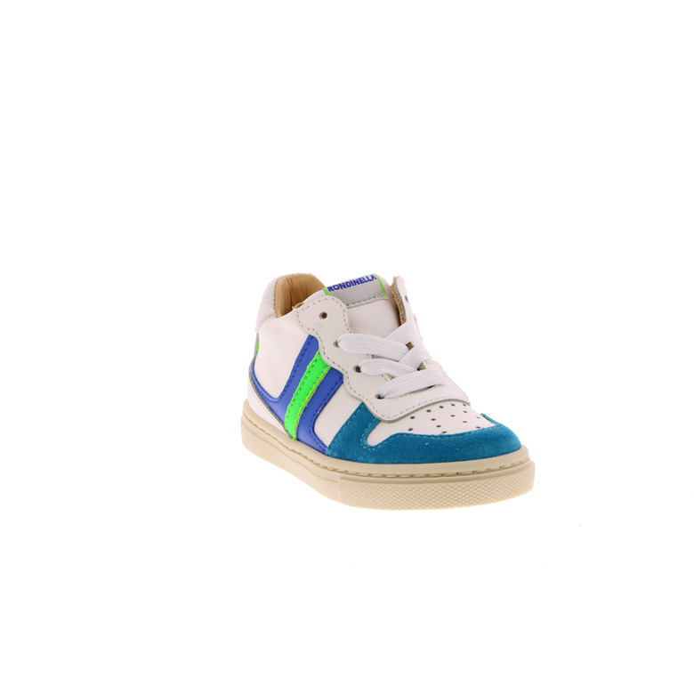 Rondinella lace shoes blue 2