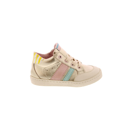 Rondinella chaussures à lacets or