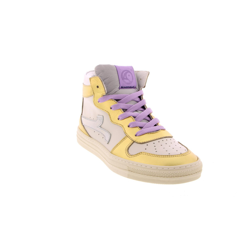 Rondinella hoge schoenen ecru 2