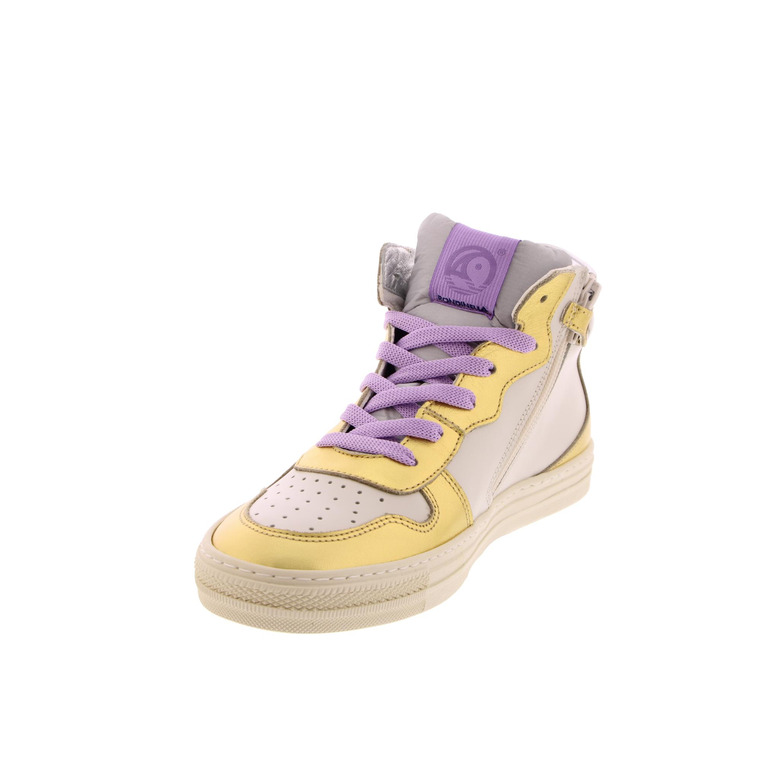 Rondinella hoge schoenen ecru 3