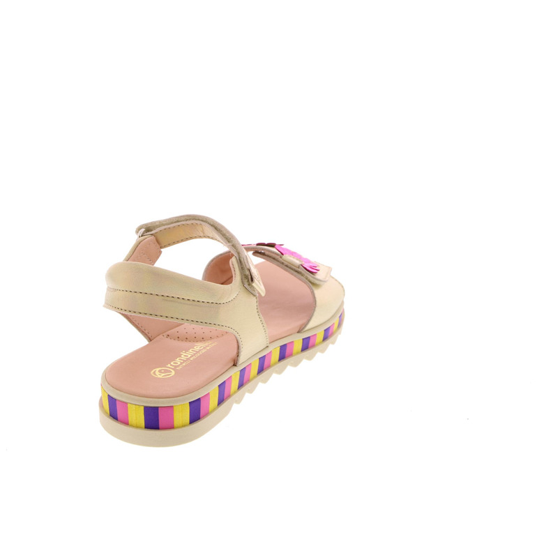 Rondinella sandalen gold 4