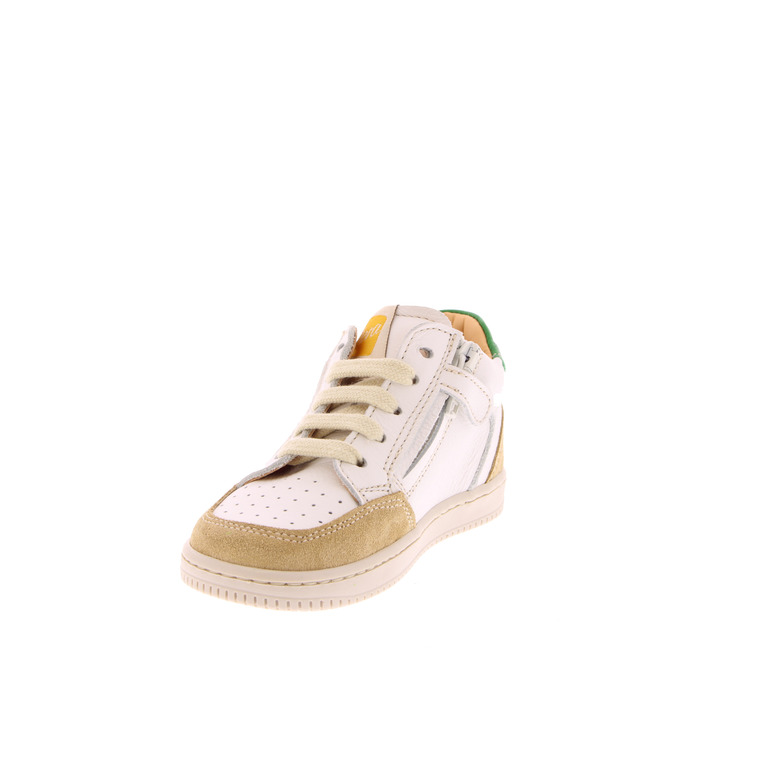 Ocra lace shoes white 3