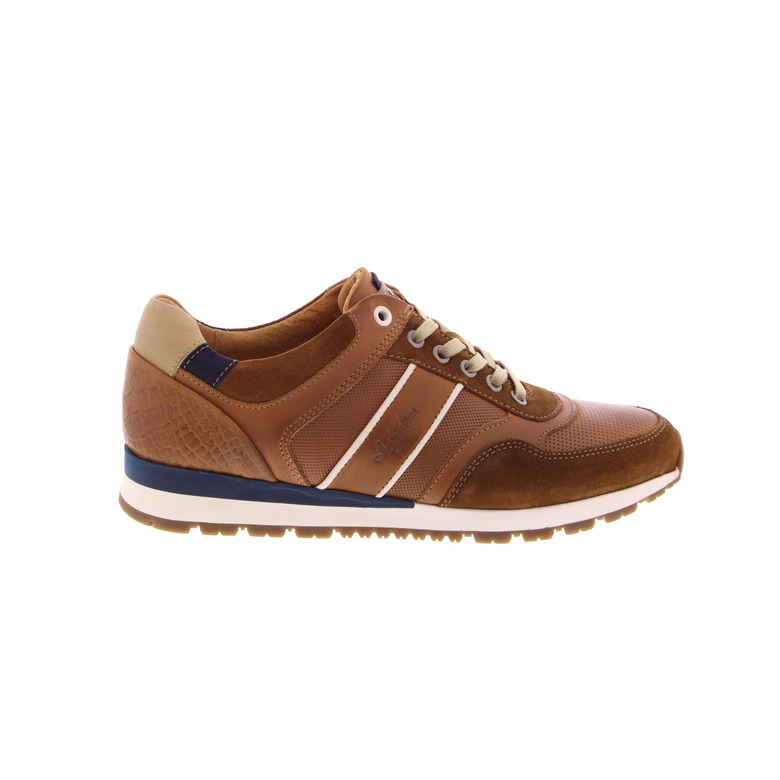 Australian lace shoes cognac