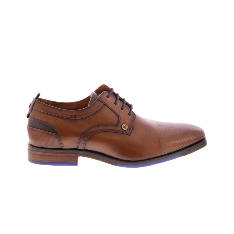 Australian lace shoes cognac 1