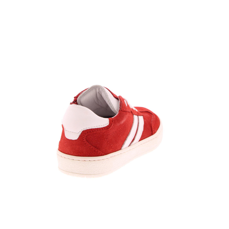 Poldino lage schoenen rood 4