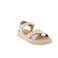 Poldino sandales argent 2